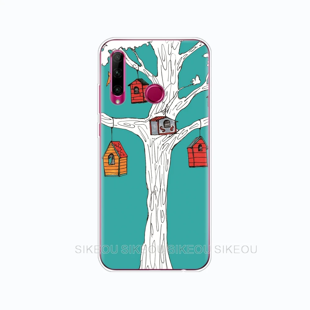 33796 Чехол для Honor 10i HRY-LX1T чехол Силиконовый ТПУ чехол для телефона для huawei Honor 10i Honor10i 10 I 6,21 дюймов - Цвет: 33796