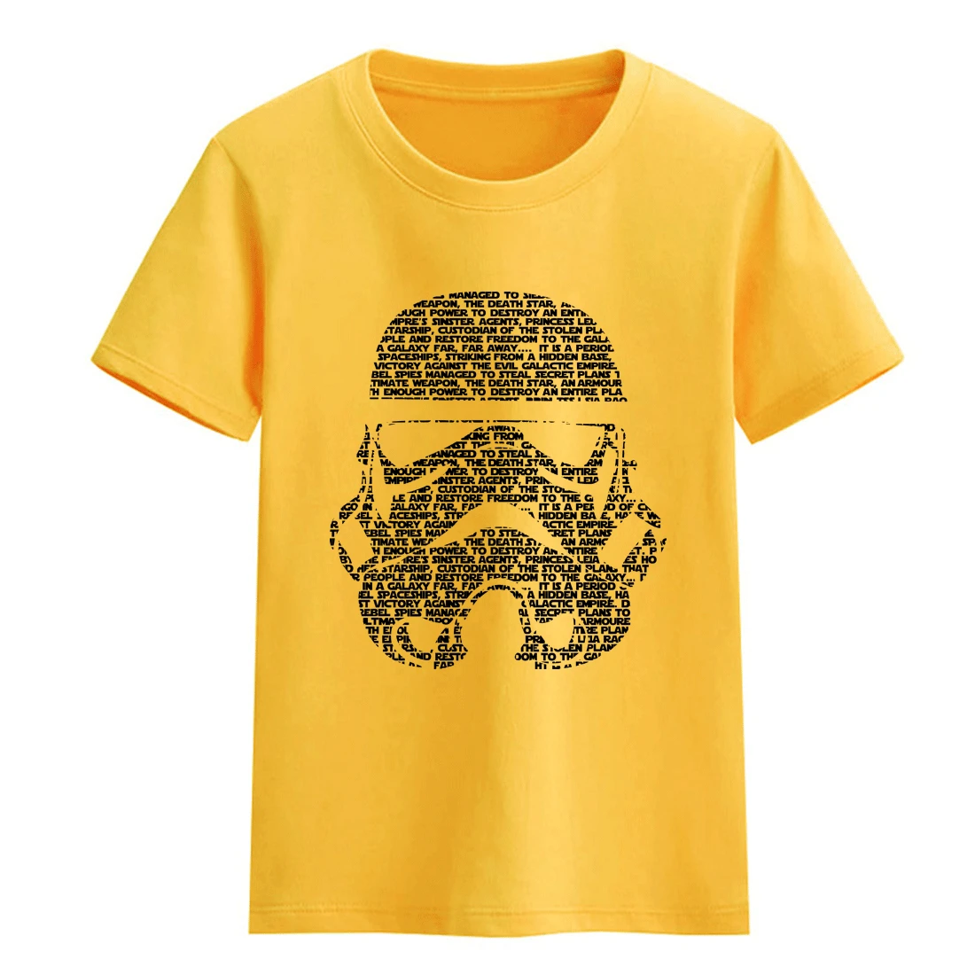 Новинка 2017 летняя брендовая одежда Дарт Вейдер узор для малышей футболки Мода