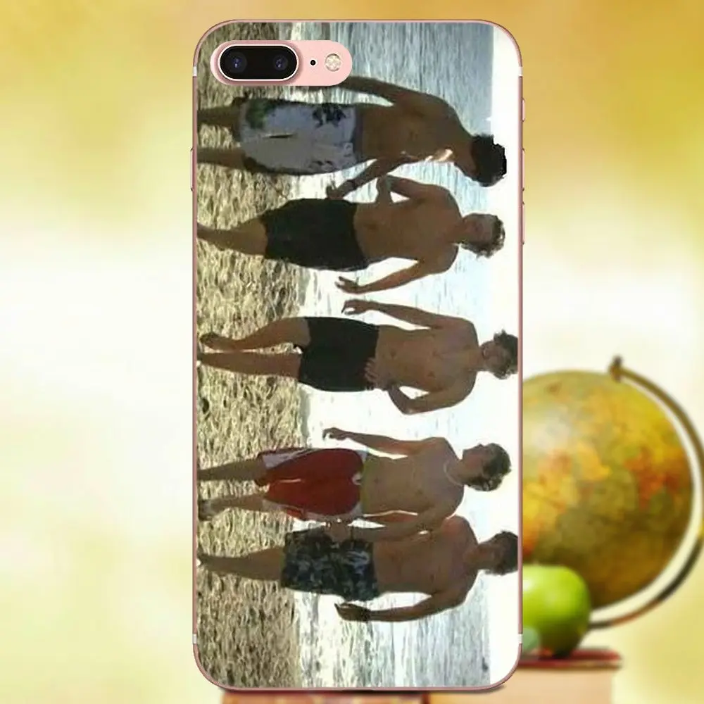 Мягкие чехлы для телефонов с татуировкой в одном направлении Apple iPhone 4 4S 5 5C 5S SE 6 6S 7