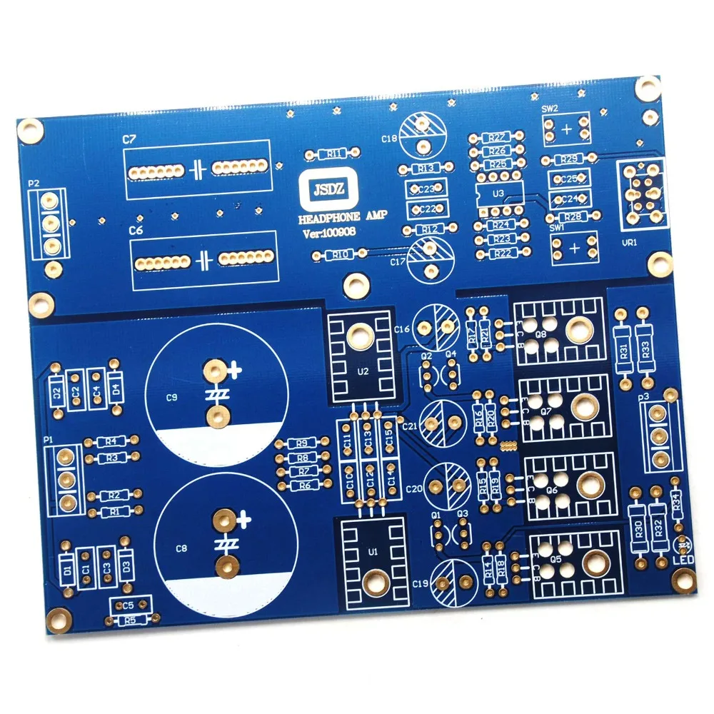 Плата усилителя для наушников Lehmann Circuit Design Kit AC 15V 0 15V|Усилители мощности| |