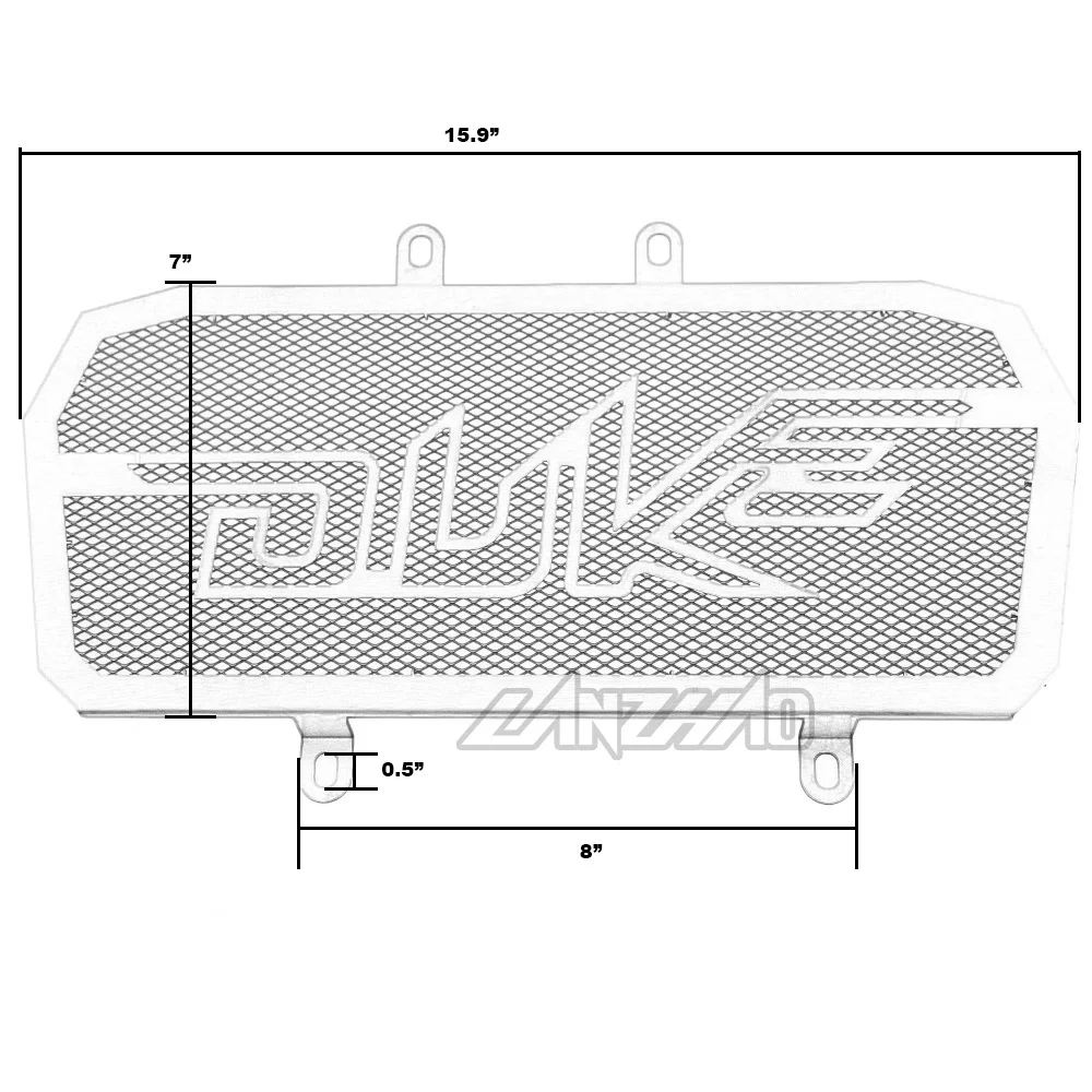 Защитная сетка для радиатора мотоцикла KTM Duke 390 2013 2017|Накладки и декоративные