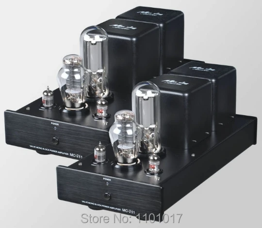 Квадратная версия моноблока Meixing Mingda MC211 трубчатый Amp HIFI EXQUIS 300B 2A3 211 усилитель
