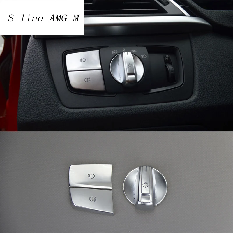Автомобильный Стайлинг для BMW 1 2 3 4 серии F22 F20 F52 F30 F34 кнопки переключения фар