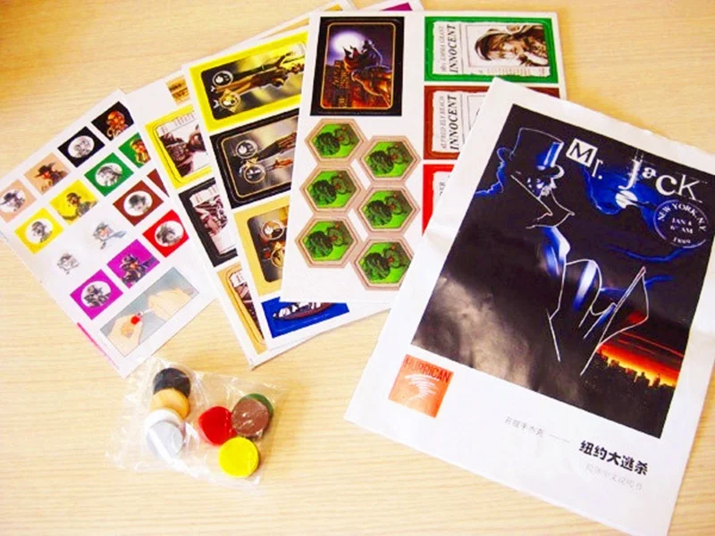 Новая настольная игра г-н Джек в Нью-Йорк Классическая разума высокого качества