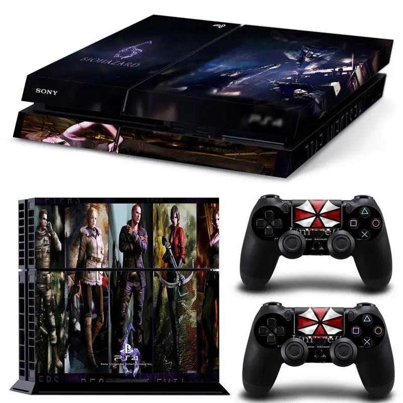 Наклейки из игры для PS4 наклейки консоль кожа PS4 контроллер обложки для Playstation 4 аксессуары для игр