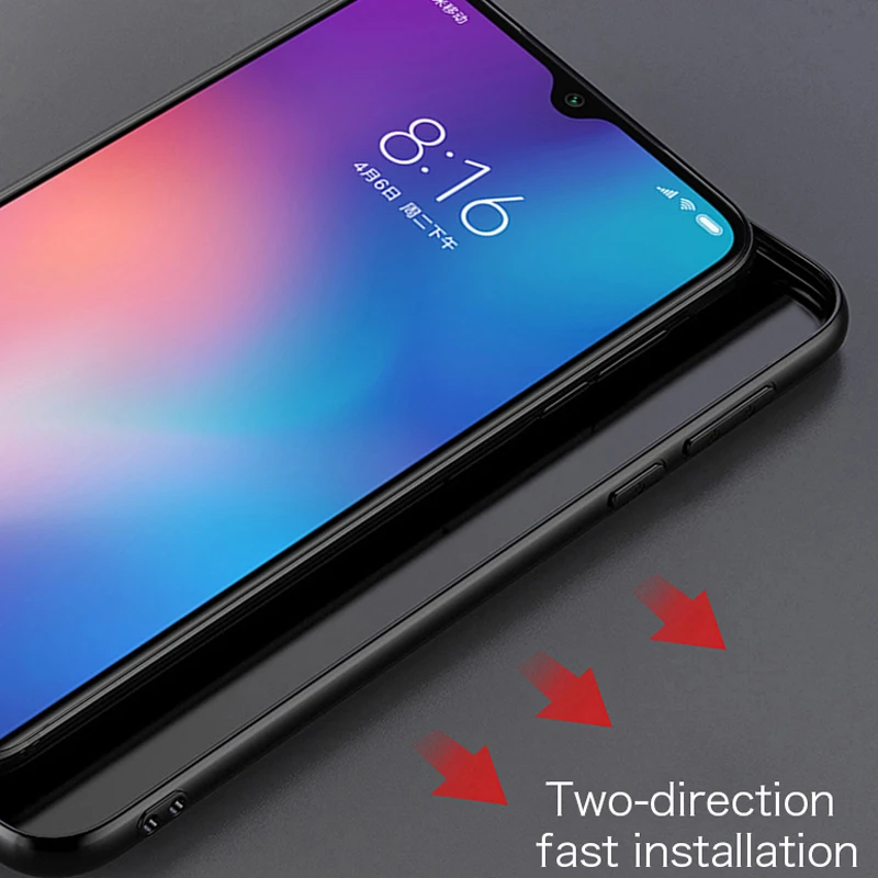 Чехол для Xiaomi mi 9 глобальная версия защитный силиконовый Противоскользящий