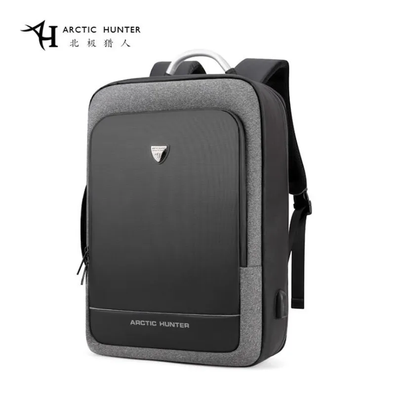 ArcticHunter водонепроницаемый нейлоновый рюкзак мужской ноутбук телефон с зарядным
