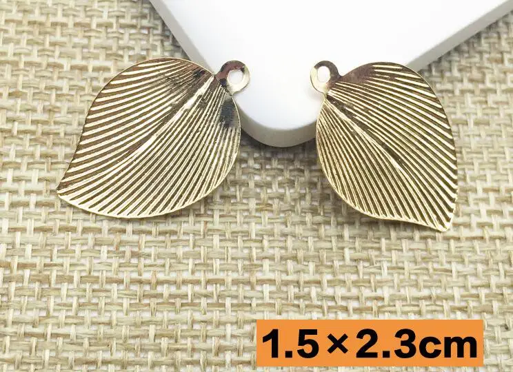 10 шт. подвески из сплава в виде листьев подарки металлические сделай сам