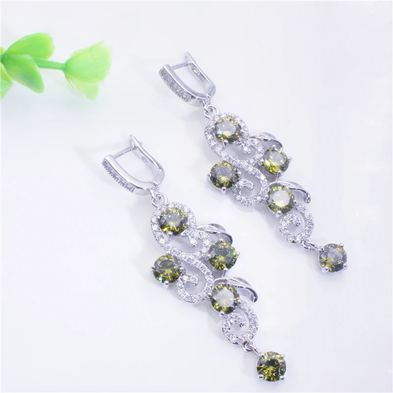 925silver Natural Blue Sterling Silver Jewelry Sets For Women Necklace Pendant Ring Earring Free Gift Box&ampFree | Украшения и