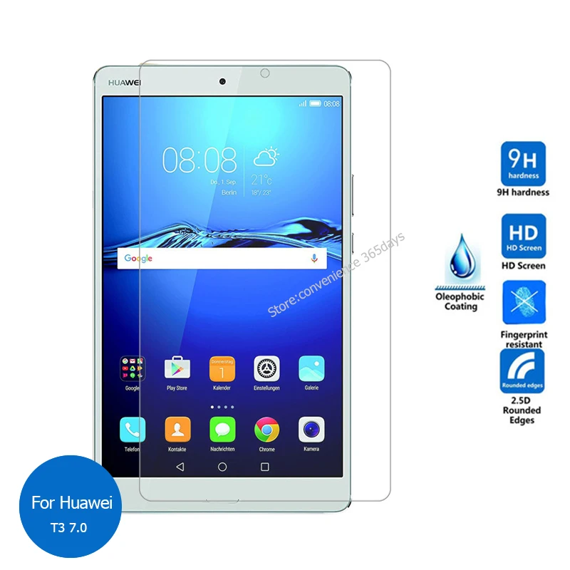 Защитная пленка для экрана из закаленного стекла 9h Huawei Mediapad T3 7 0 на Mdeia pad T 3 Wifi BG2-W09