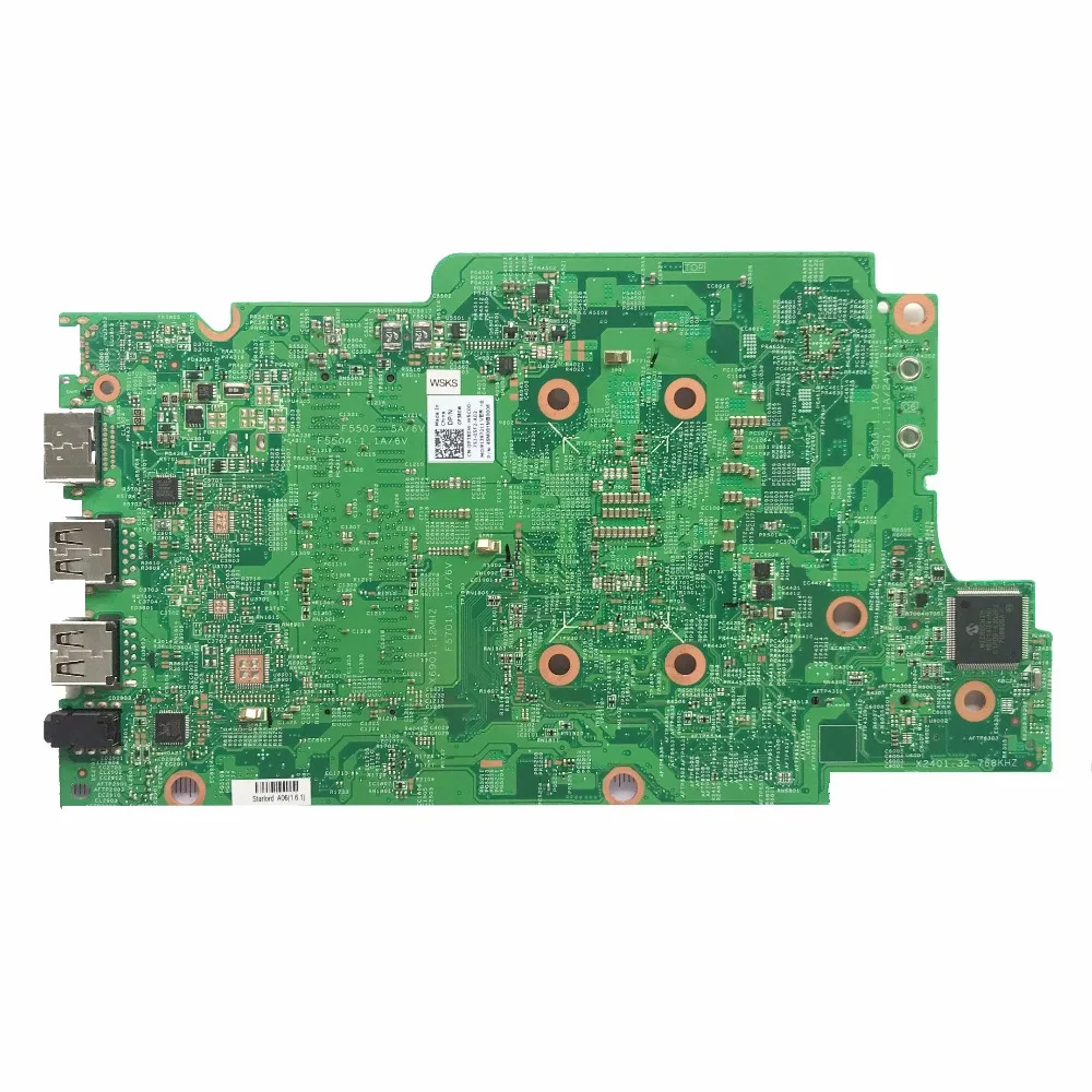 Reboto CN-0P380W для Dell Inspiron 13 5378 5578 Материнская плата ноутбука DDR4 0P380W P380W с SR2ZV i7-7500U Процессор мб тестирование