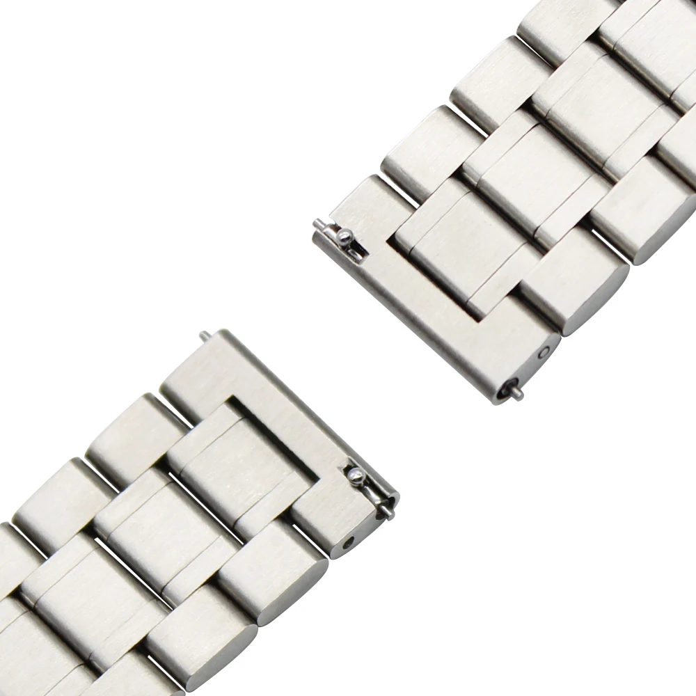 

22mm Stainless Steel Watch Band Quick Release Strap for Moto 360 2 46mm Samsung Gear 2 R380 R381 R382 Wrist Belt Link Bracelet
