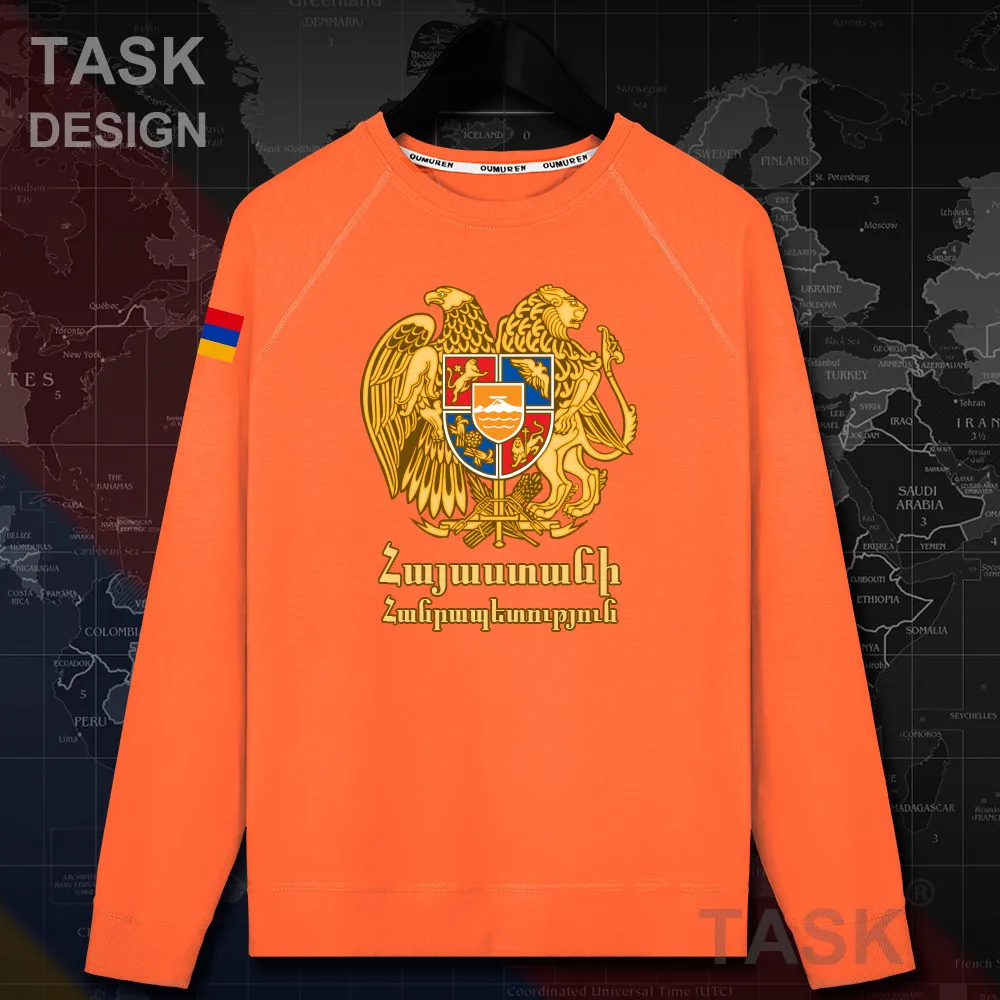 Armenia Armenian ARM AM Мужская толстовка с капюшоном пуловеры уличная одежда спортивный