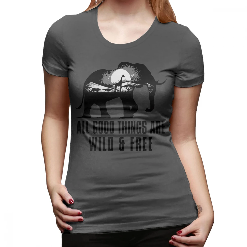 Футболка Wild Thing All Good Things Are And Free футболка Kawaii фиолетовая женская с коротким