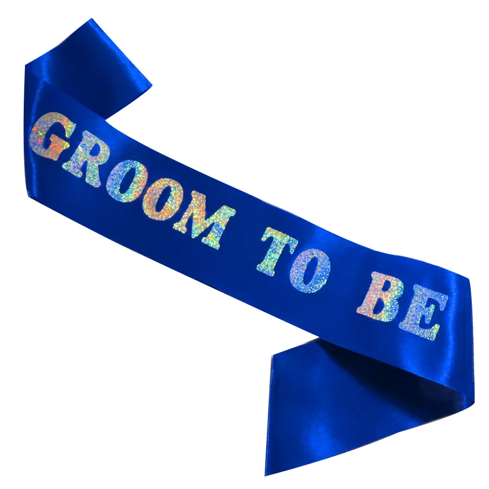 6 шт. новый дизайн 2020 надпись Groom to be Свадебная вечеринка белая красная черная