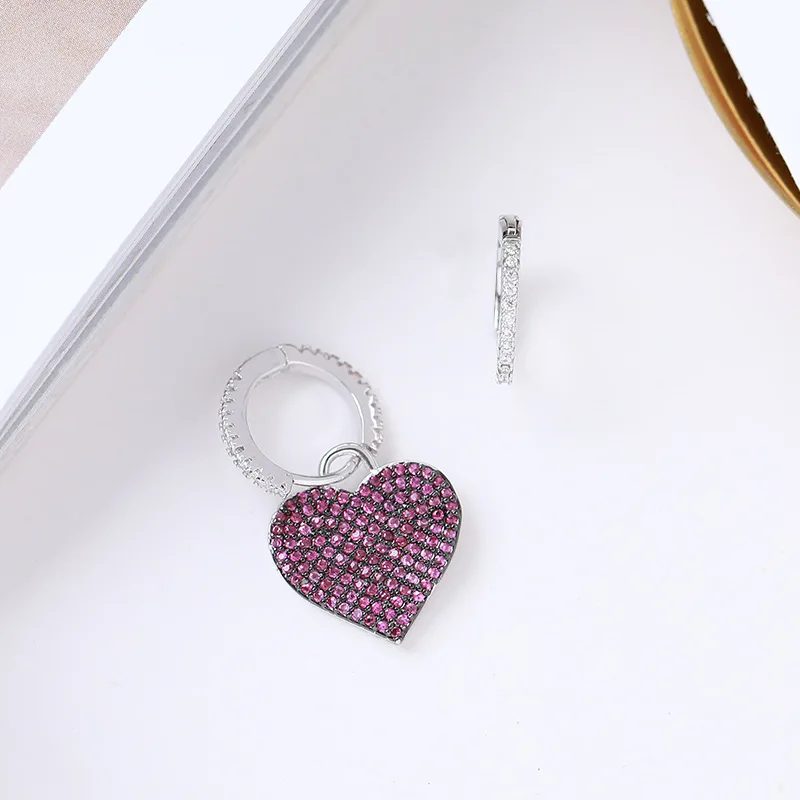 SWOUR новые модные ювелирные изделия белого золота Цвет кубический циркон CZ