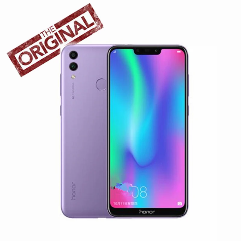Оригинальный сотовый телефон Honor 8C Восьмиядерный процессор экран 6 26 дюйма Full HD +