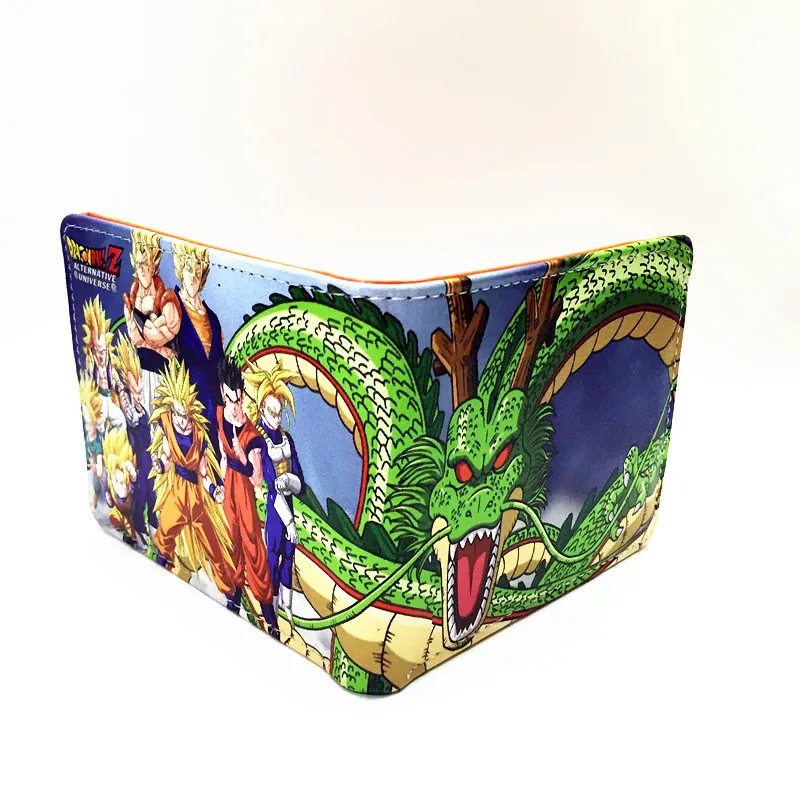 Кошелек Dragon Ball Z для молодых мужчин и женщин студентов аниме модные короткие
