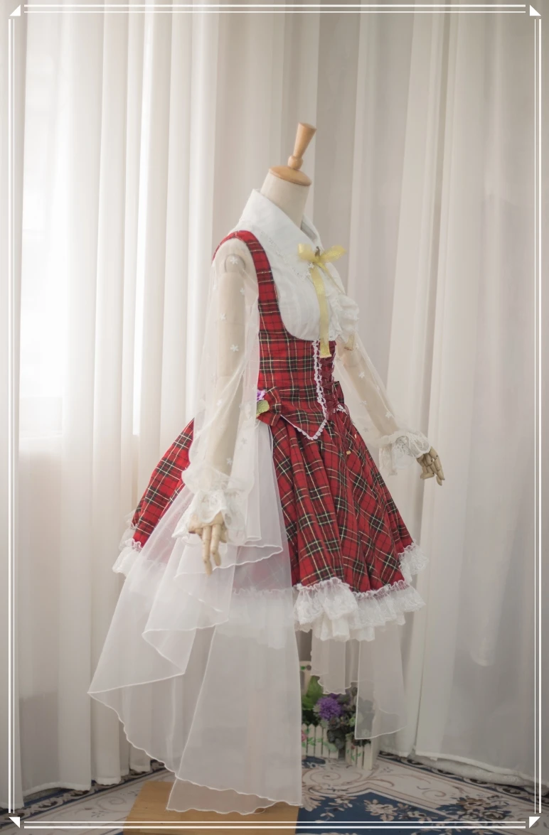 [Индивидуальные] Аниме Touhou проект Kazami Yuuka Косплей-платье лолиты Костюм Любой размер полный комплект женщин Хэллоуин