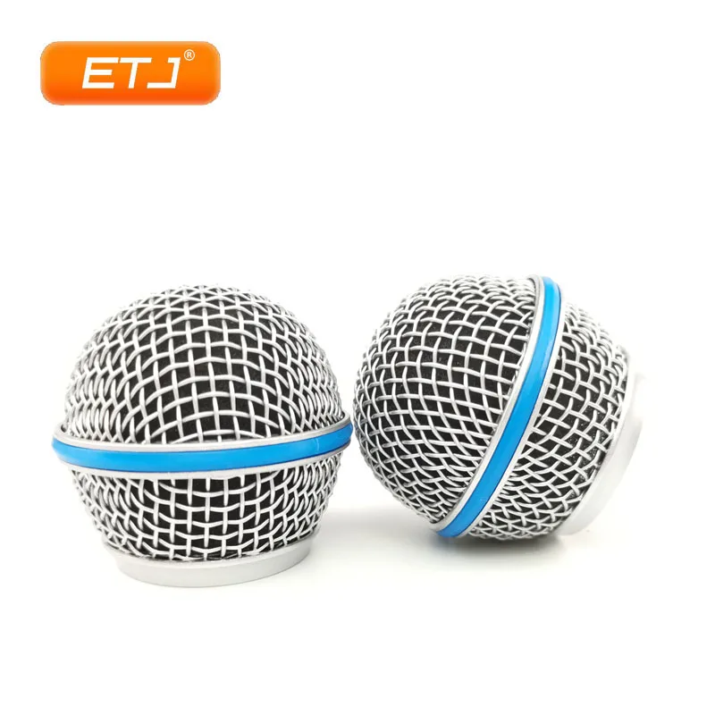 6pcs Microphone Replacement Mesh Grille Ball Head Accessories Fit For Shure Beta58 SM58s | Электроника