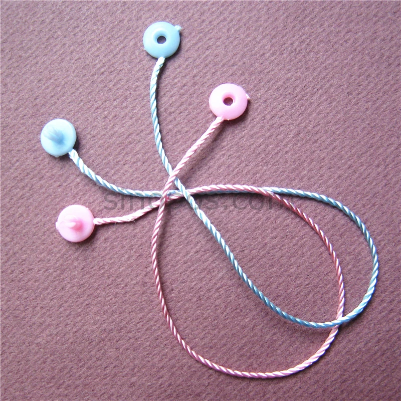 Вешалка розовая и голубая детская одежда ярлык для одежды влюбленных пар|tag seal|tag