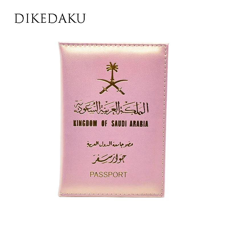 Женский чехол для паспорта DIKEDAKU Розовый Модный из искусственной кожи роскошный