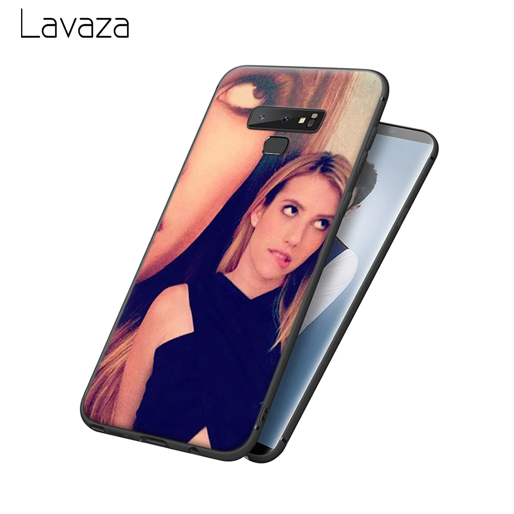 Lavaza Actor Emma Roberts Soft Case for Galaxy A3 A5 2016 2017 A6 plus A7 A8 A9 J6 2018 A10 30 40 50 70 |