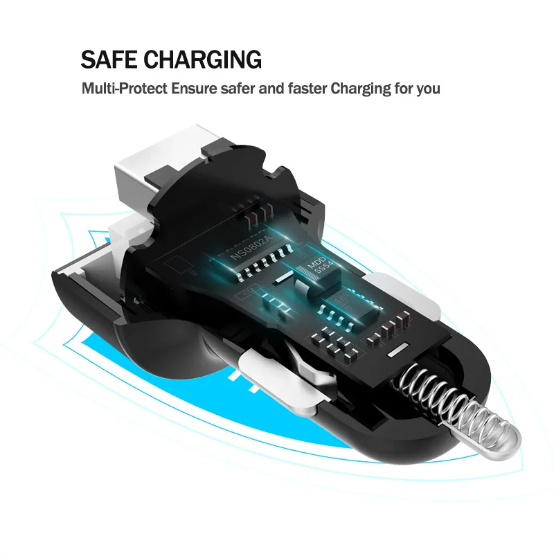JaJaBor 24 Вт 5В 3.1A Переходник USB для зарядки в машине Быстрая зарядка QC3.0 зарядное