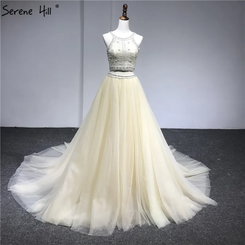 2019 новый комплект из двух предметов высокого класса элитное вечернее платье