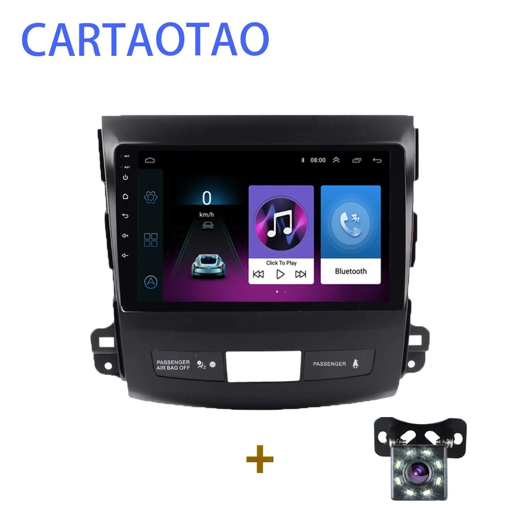 G 702 Outlander SXT 2.5D 2din Android Автомобильный радиоприемник Мультимедийный плеер для Mitsubishi Outlander / Peugeot4007 2006-2009 2010 2011 2012 Navitel GPS WI-FI - Цвет: G 702 Outlander SXT