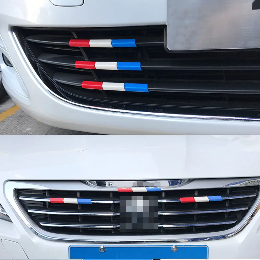Передняя решетка для автомобиля Peugeot 301 4008 308 408 крышка гриля отделка французский
