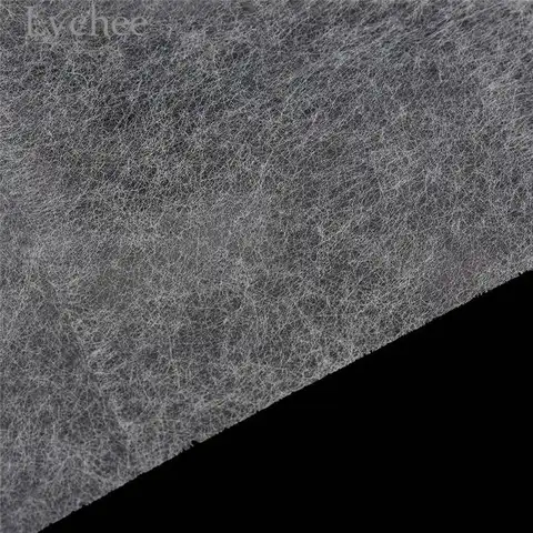 Двухсторонняя клейкая ткань Lychee Life 1,1x1 м, белого цвета, материалы аксессуары для шитья - изображение