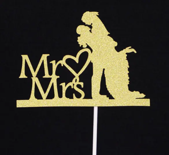 1 шт. флажки для торта буквы с днем рождения золотой серебряный кекс торт Топпер