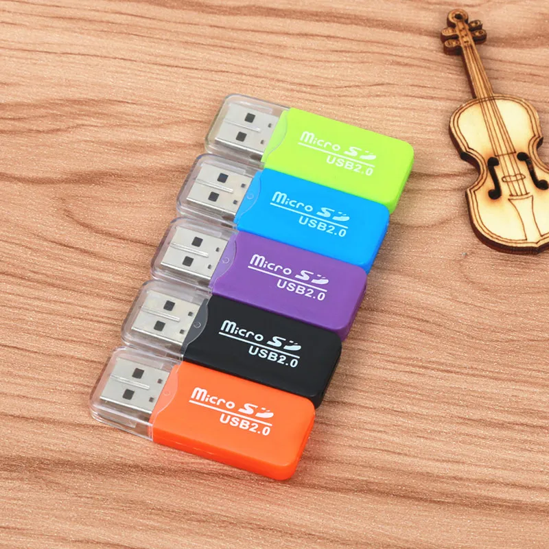 Высокое качество мини USB 2 0 кард ридер для Micro SD карты TF карта адаптер Plug and Play