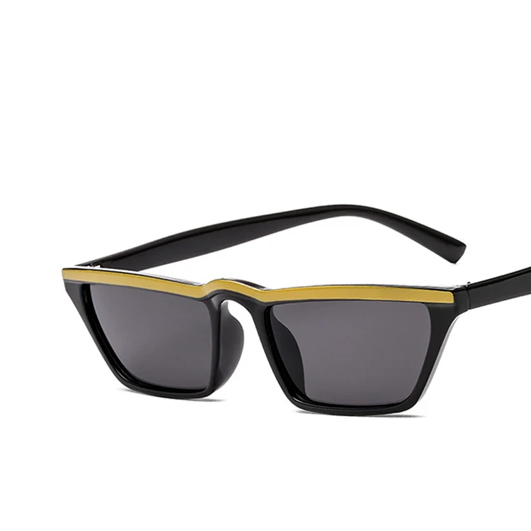 2018 new flat-top sunglasses frame classic hue vintage glasses Cat Eye narrow unisex UV400 | Аксессуары для одежды