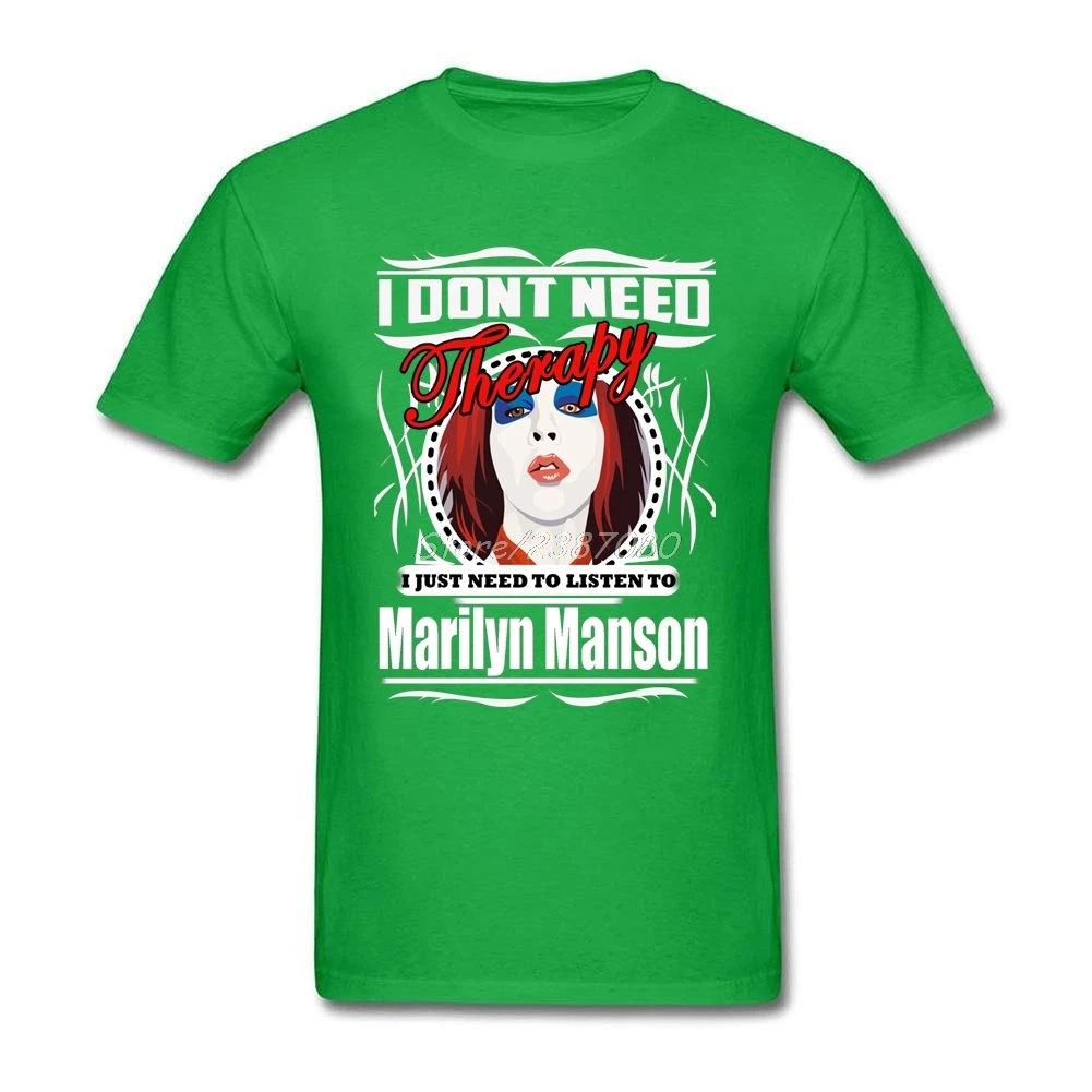 Marilyn Manson T Shirt XXXL Short Sleeve Custom Men's Clothes Hiphop Funko Pop Cotton Crewneck Funny T-shirts | Мужская одежда
