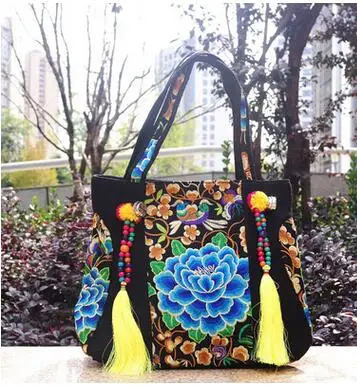 Модные женские сумки для покупок с национальной вышивкой! Красивые через плечо