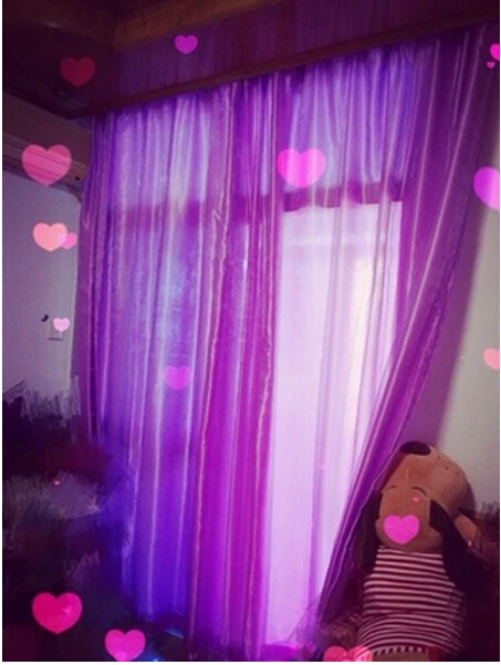 Бесплатная доставка новинка 2015 атласные шторы для гостиной дома однотонные