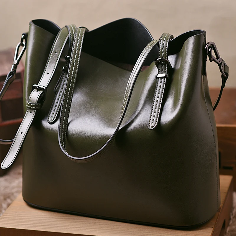 Женская сумка тоут WOONAM из натуральной вощеной кожи WB380|bag f|bag fashionf bag |
