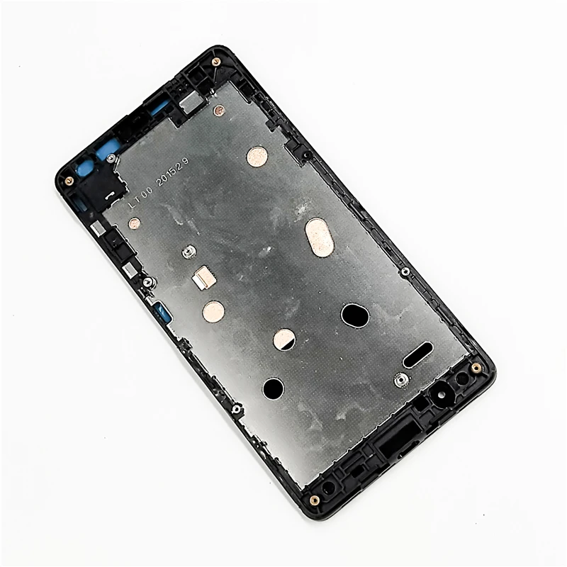 5 дюймов для Nokia Lumia 535 Rm 1090 передняя рамка Корпус чехол средняя пластиковая