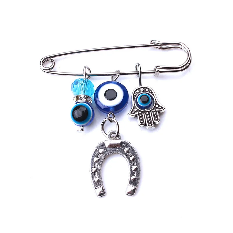 10 шт. в партии Турецкий Дурной глаз броши ювелирные изделия турецкий Hamasa Hamsa