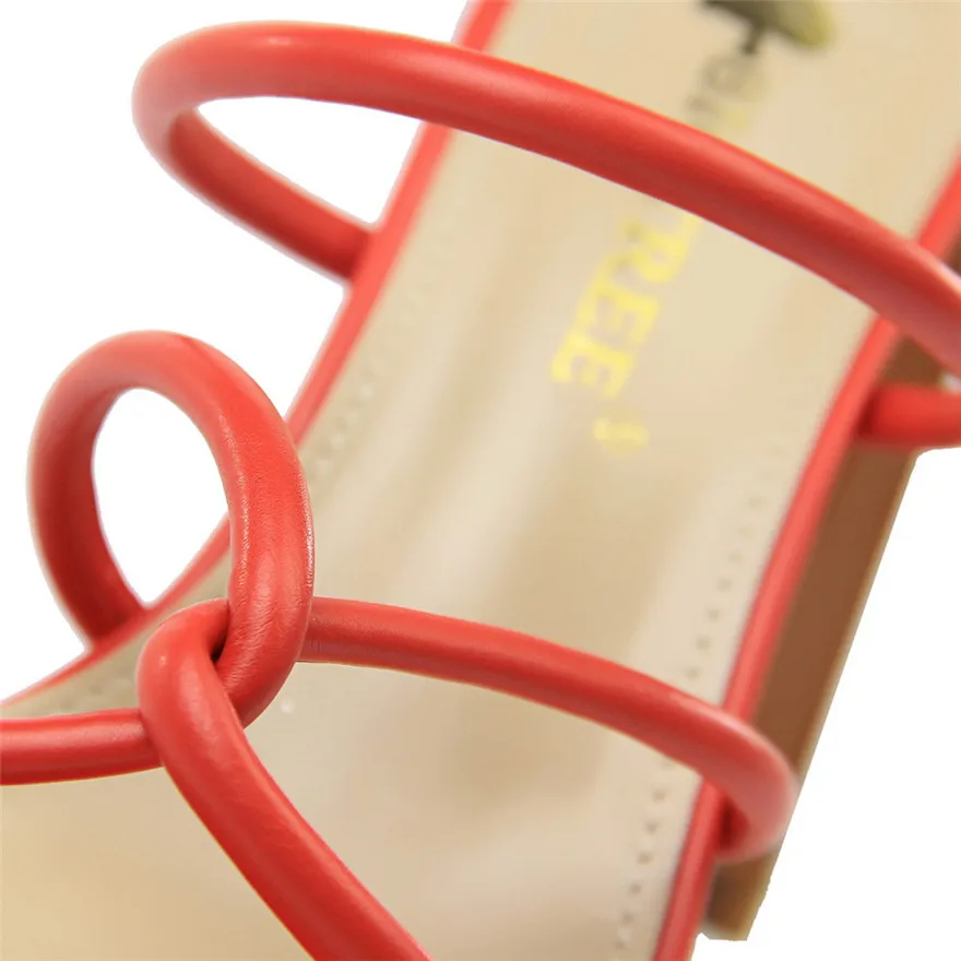 

BIGTREE Wood Grain Heel Fashion Women's Slippers Square Toe High Heels Slippers Women Solid PU Sexy Cut-Outs Outdoor Slipper