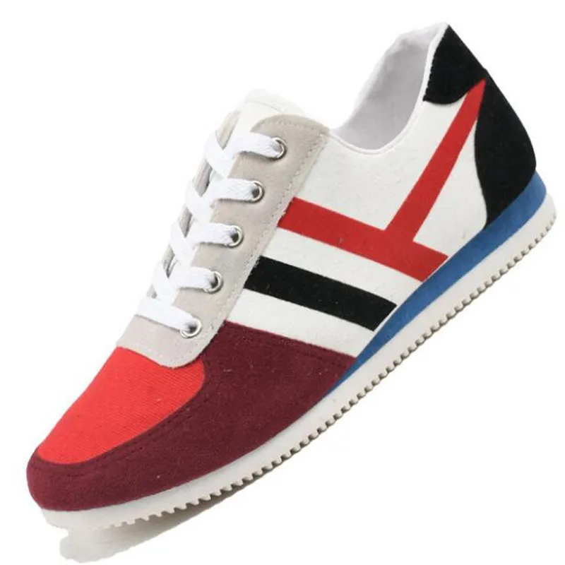 Мужские кроссовки DIWEINI черные повседневные из микрофибры на шнуровке плоской