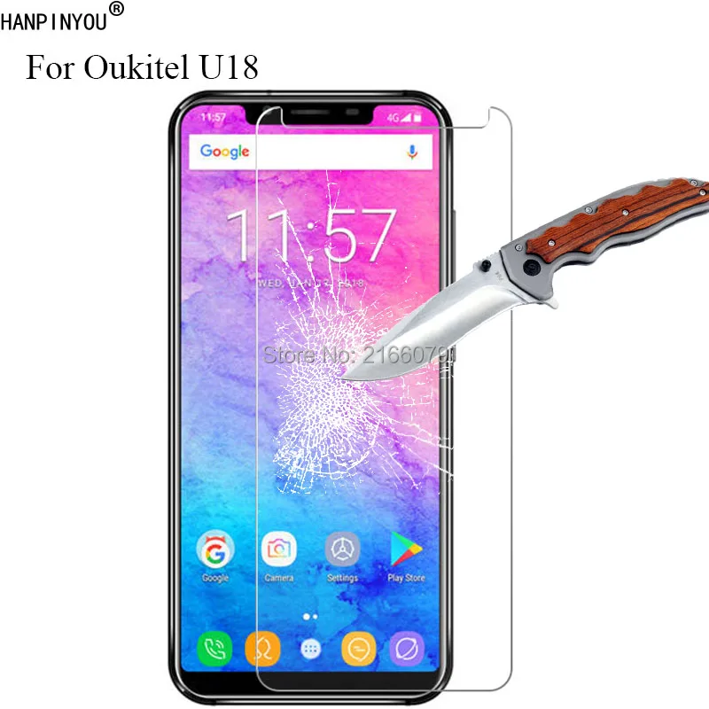 Новинка 9H 2.5D Закаленное стекло для защиты экрана Oukitel U18 U 18 5 9 &quotЗащитная пленка +
