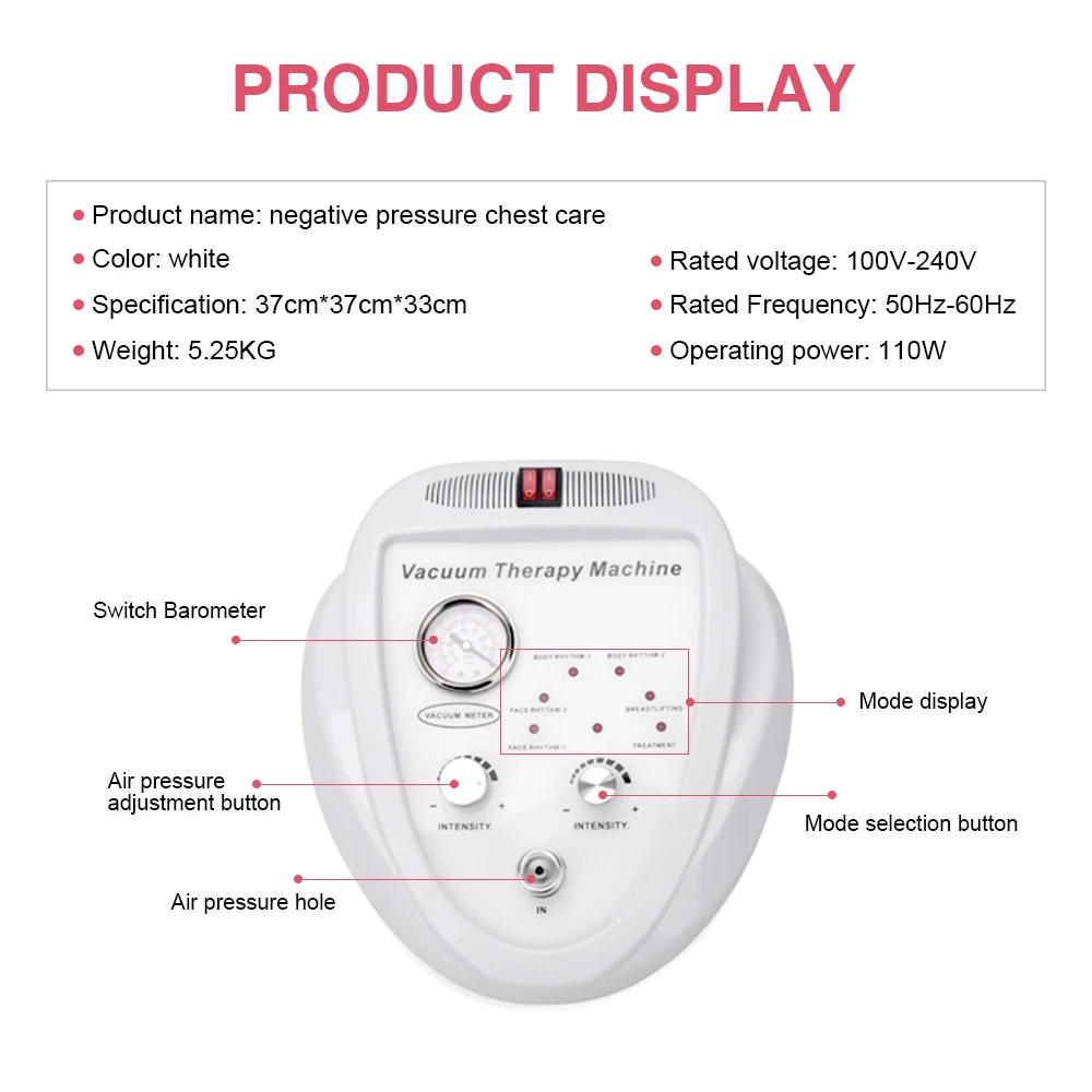 Вакуумная терапия многофункциональное устройство для похудения с защитой от