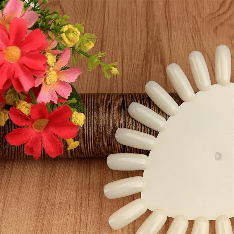 Новая мода Дизайн Ногтей Дисплей 21 цвет в форме сердца цветовая палитра лак для