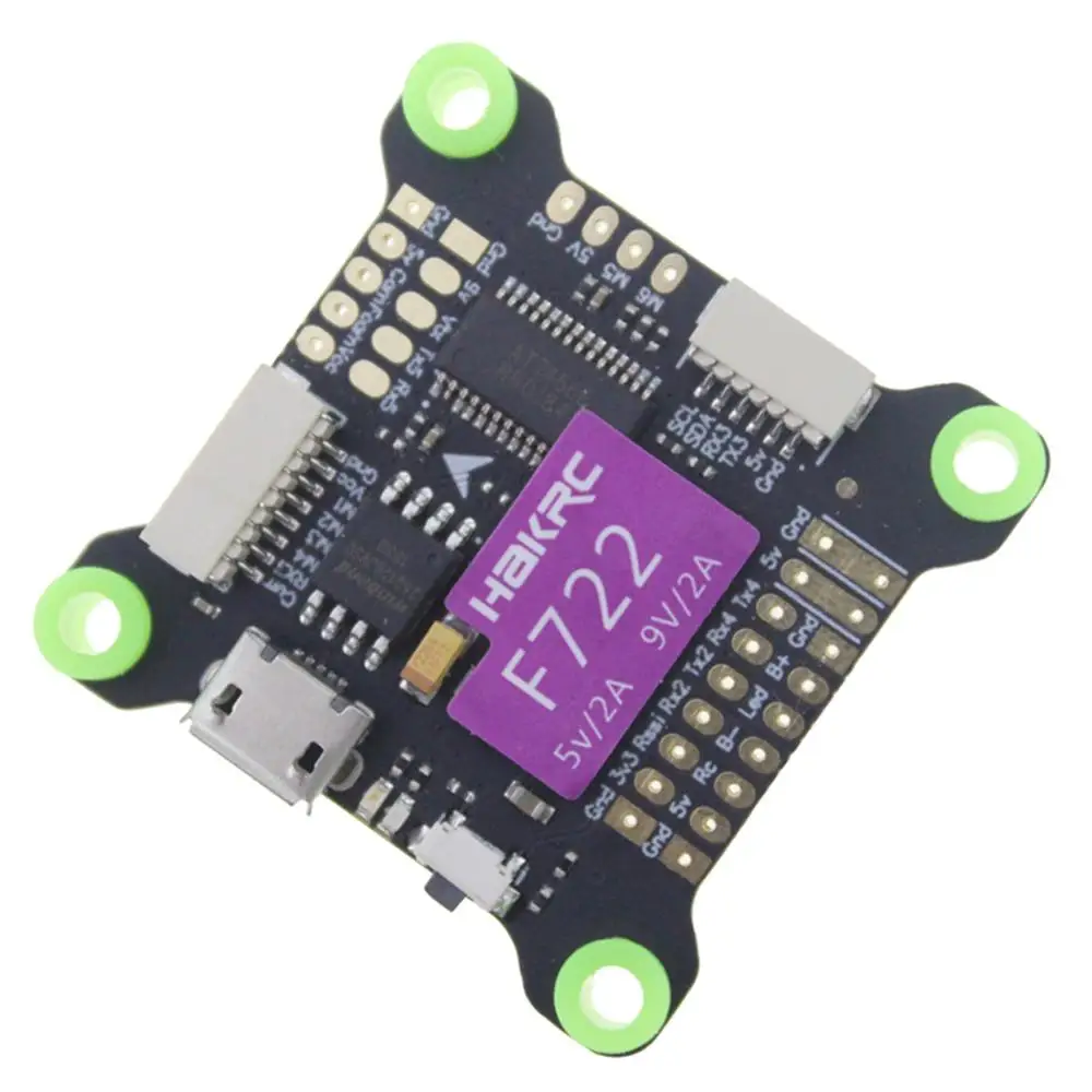 Контроллер полета HAKRC F722 5 В 9 двойной BEC встроенный контроллер osd 3-9S для