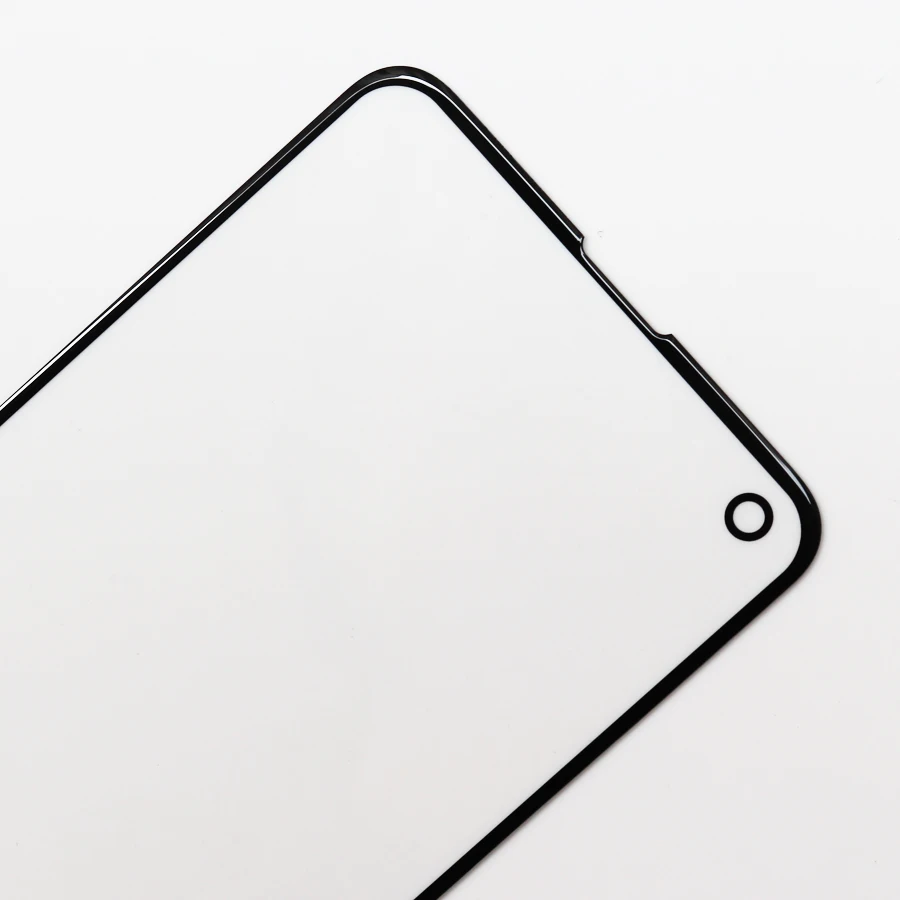 100% оригинальная сенсорная панель Замена для Samsung Galaxy s10 Черная передняя внешняя