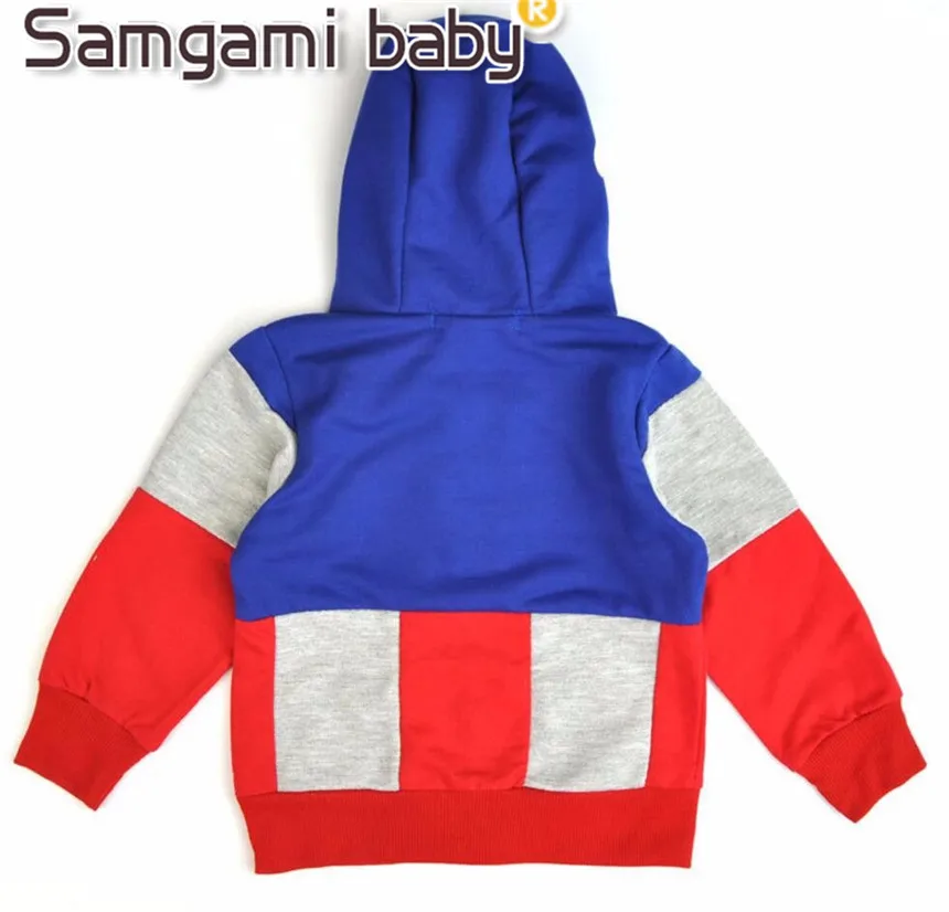 SAMGAMI/комплект одежды для маленьких мальчиков и девочек куртка на молнии с принтом