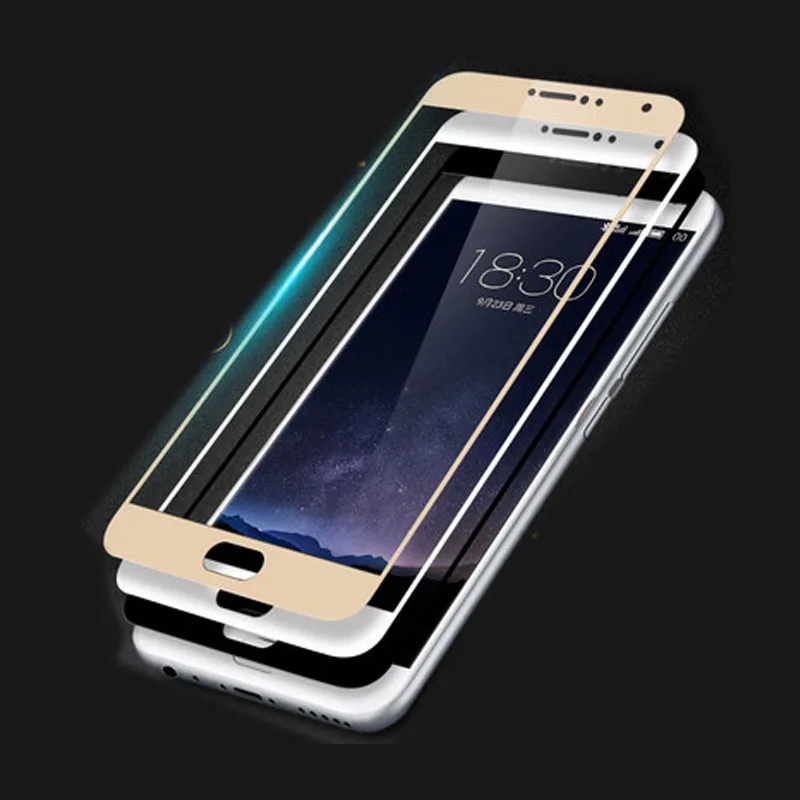 Полностью покрывающее закаленное Стекло для MeizuPro5 Pro 5 Экран Защитная